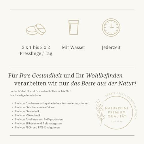 Anleitung zur Einnahme von Nahrungsergänzungsmitteln