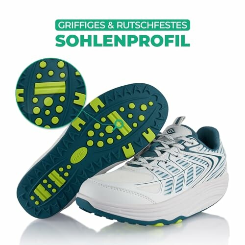 Sportschuhe mit griffiger und rutschfester Sohle