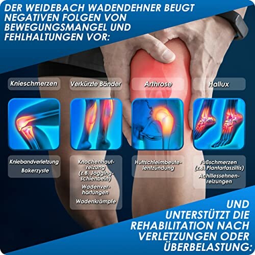 Übungen zur Linderung von Knieschmerzen und Fehlhaltungen.