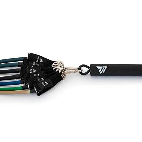 Widerstandsbänder mit Stange