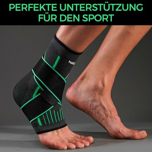 Fuß mit Sportknöchelbandage